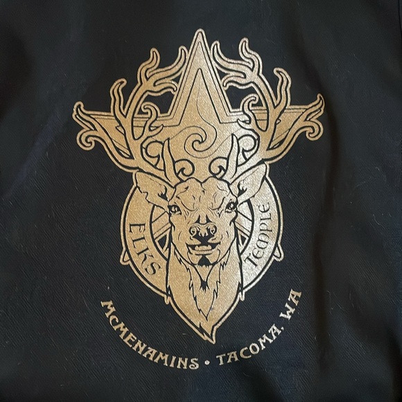 Bundle of 3 Mcmenamins Brewery Cotton Canvas Travel Tote Bags In Black & Natural - Picture 3 of 9